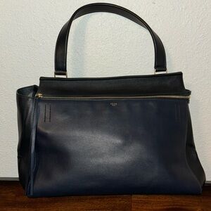 Celine Edge Black leather handbag w/dustbag